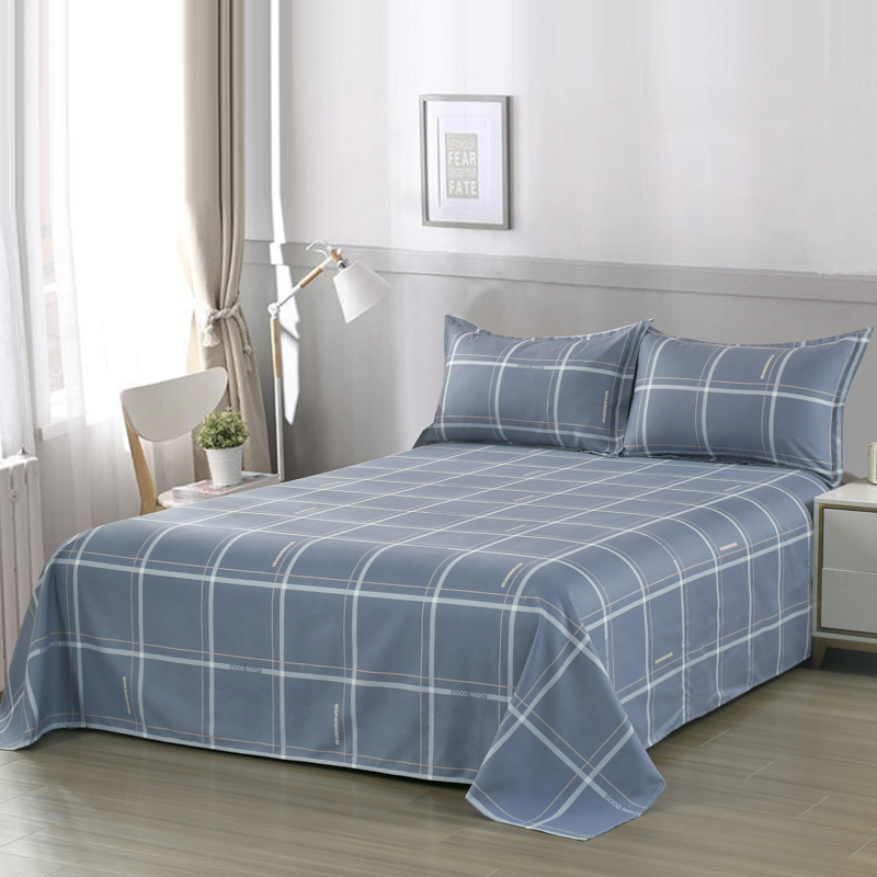 紫韵&ldquo;蓝色多瑙河&rdquo;床饰套件  单位（套）被套200*230CM-灰蓝 灰蓝色